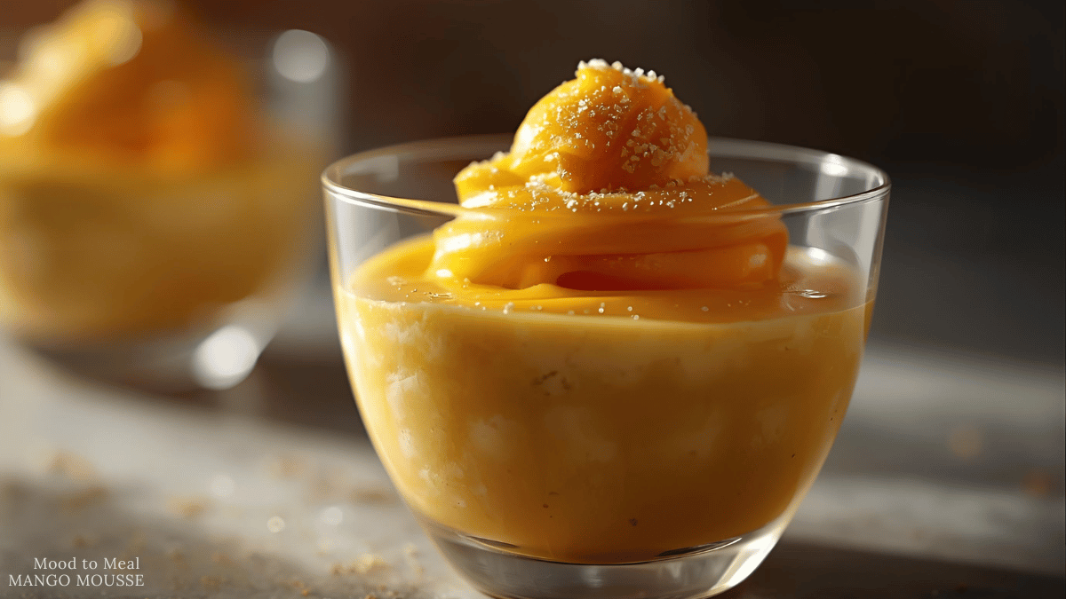 Creamy Mango Mousse — The Dreamiest Dessert