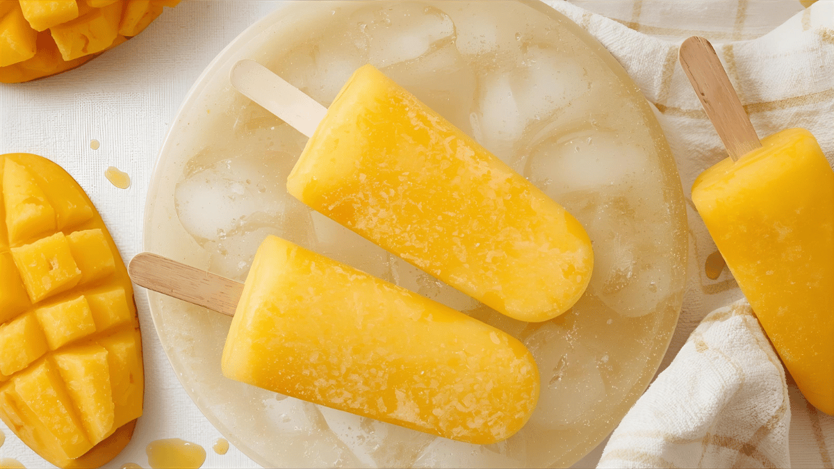 Frozen Mango Pops — Summer’s Easiest Treat
