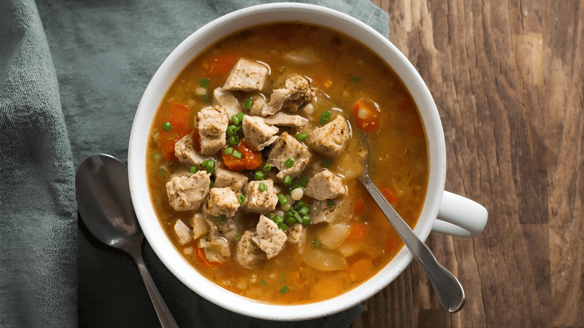 Healthy Rotisserie Chicken Soup