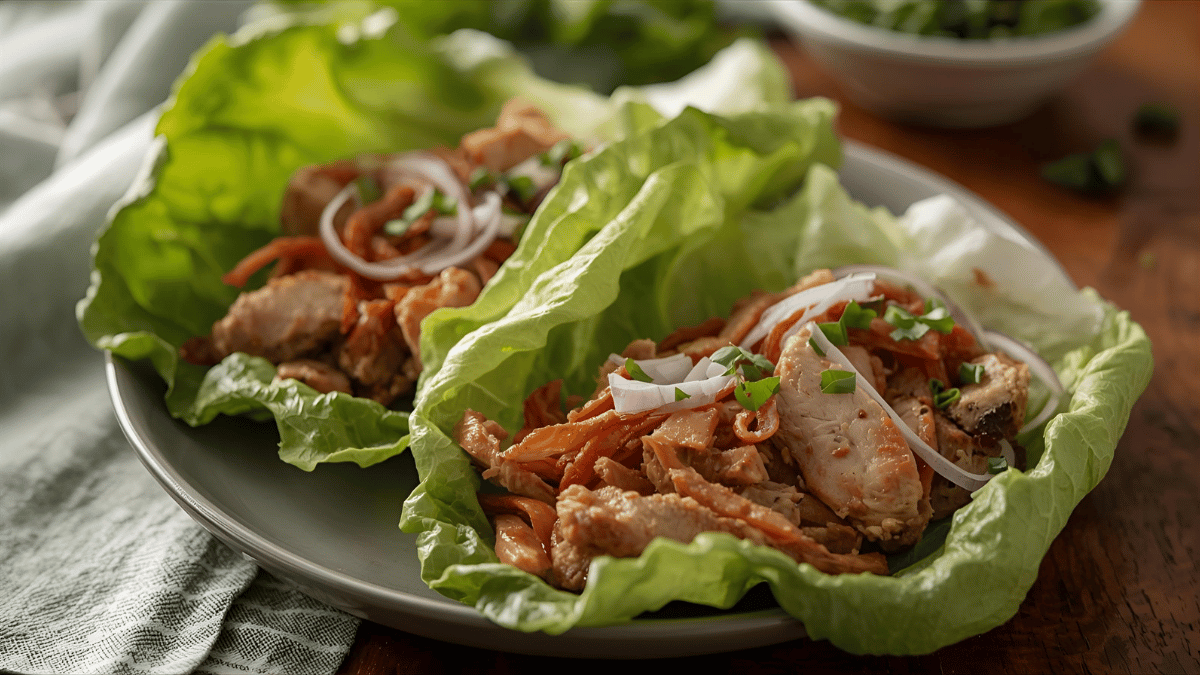 Turkey Lettuce Wraps 🥬