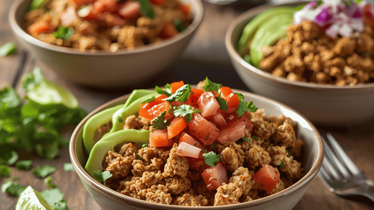 Turkey Taco Bowls