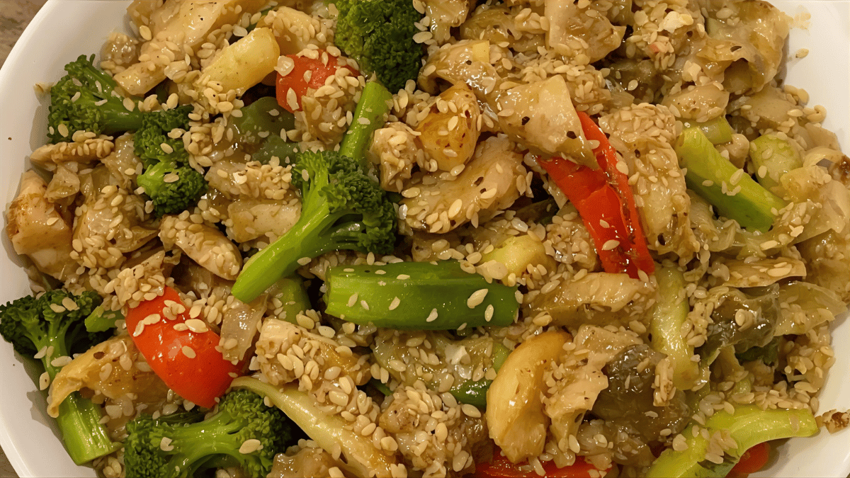 Turkey and Veggie Stir-Fry 🥦