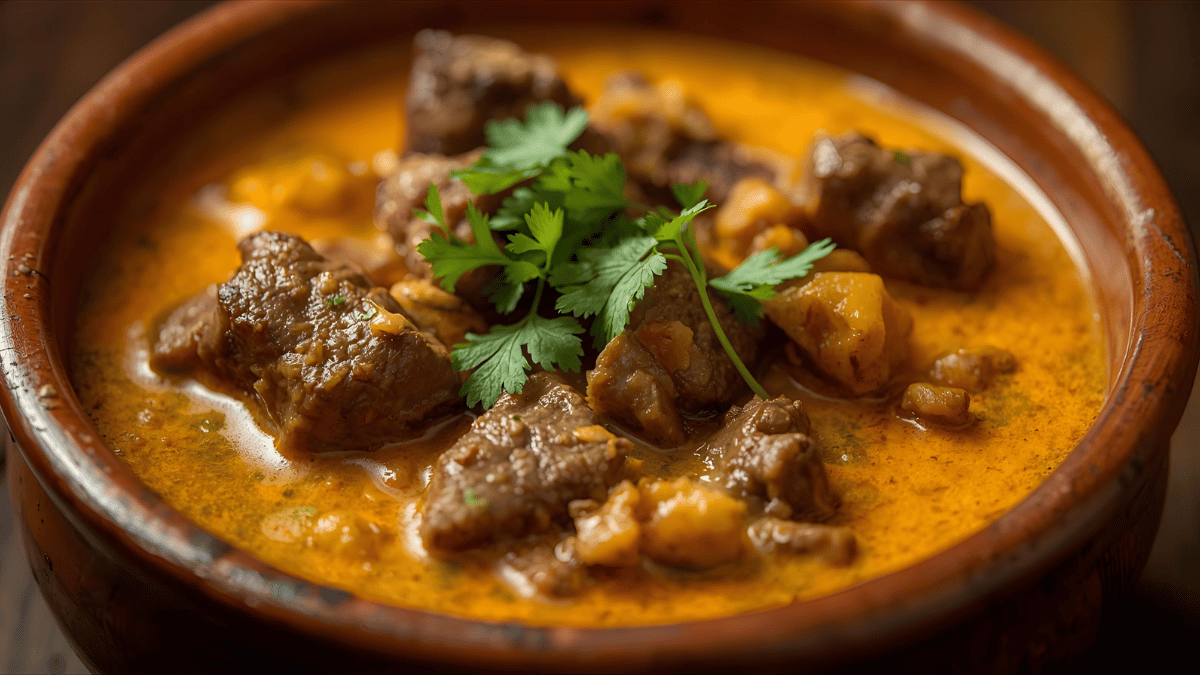 Beef Curry With Coconut Milk