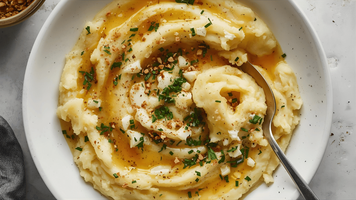 Creamy 4-Ingredient Mashed Potatoes