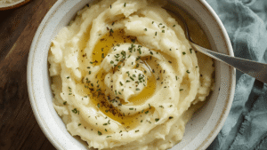Creamy Garlic Butter Mashed Potatoes