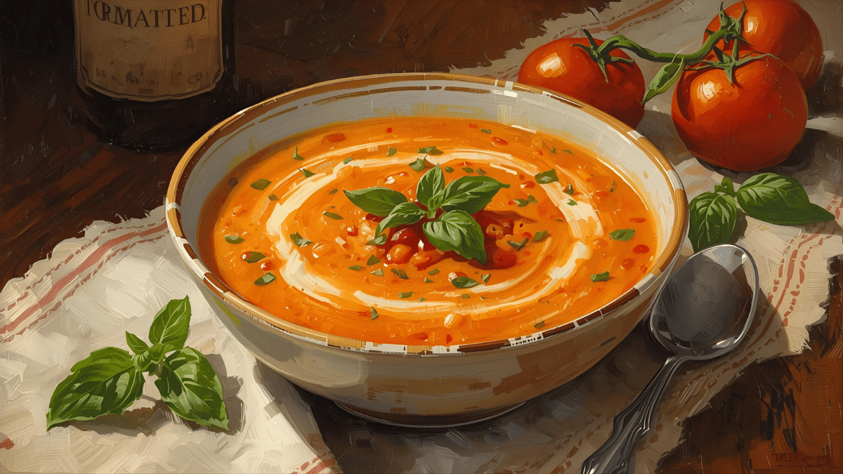 Creamy Tomato Basil Soup