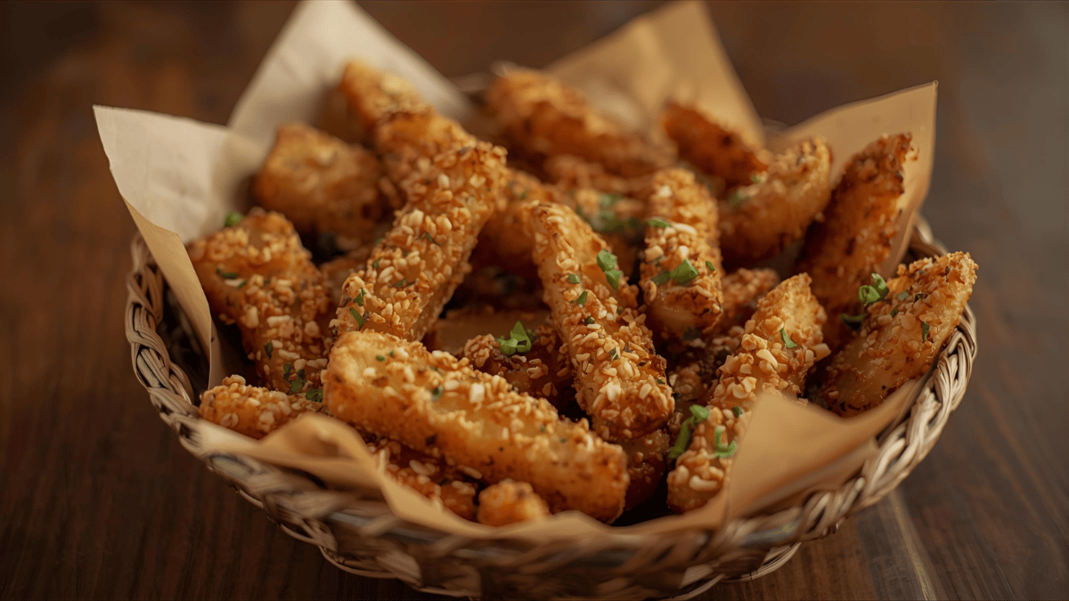 Crispy Potato Wedges for Two