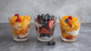 Fruit and Yogurt Parfaits