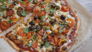 Homemade Veggie Pizza