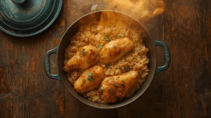 One-Pot Cozy Chicken & Rice