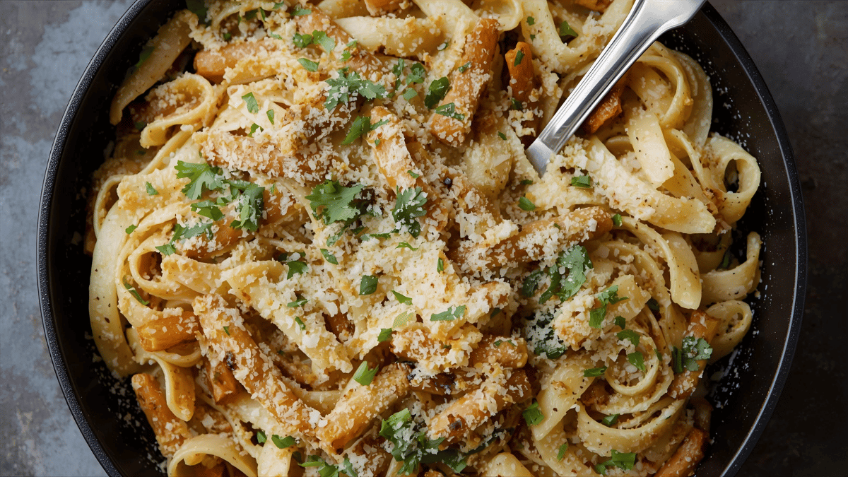 One-Pot Garlic Parmesan Pasta