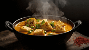 Paneer and Pea Curry