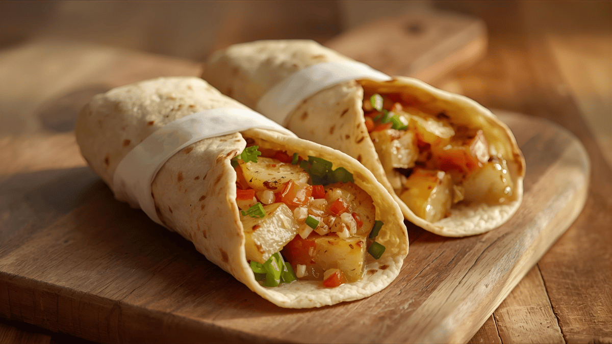 Potato Wraps for Two