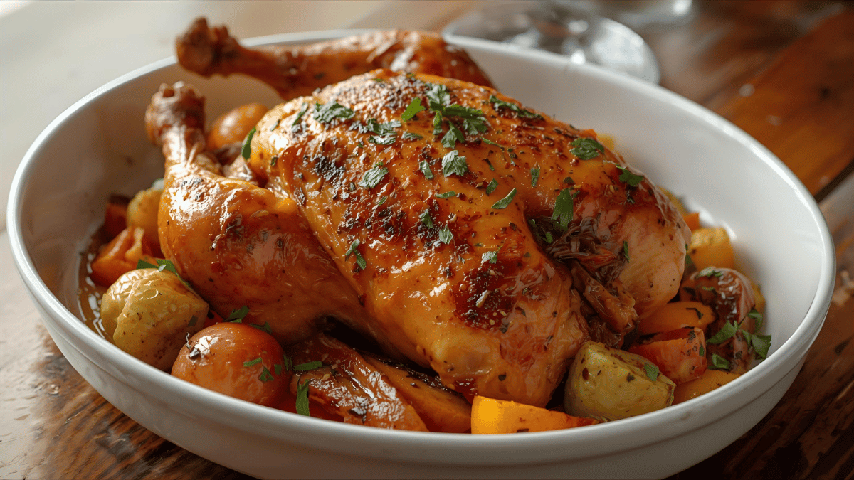 Roasted Chicken with Vegetables