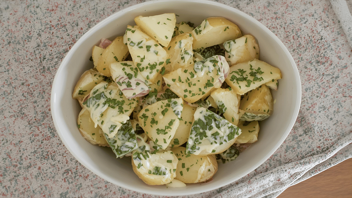 Two-Serving Potato Salad (Only 5 Ingredients!)