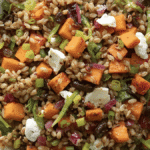Warm Sweet Potato & Brown Rice Comfort Salad