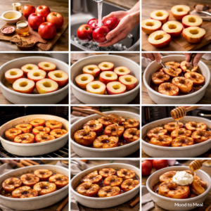 apple, apples, baked, honey, cinnamon, dessert, comfort, cozy, warm, slow, oven, fruit, sweet, healthy, natural, homemade, simple, calm, mood, mindful, evening, winter, soft, tender, golden, aromatic, soothing, nourishing, wholesome, rustic, traditional, gentle, light, easy, seasonal, organic, fresh, syrupy, mellow, relaxed, quiet, balance, wellness, care, comfortfood, moodmeal, 