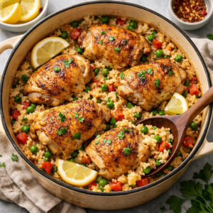 One-Pot Chicken and Rice