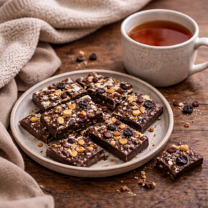 This chocolate pairs beautifully with quiet moments. A cup of tea. A soft blanket. A pause in the middle of a busy day.