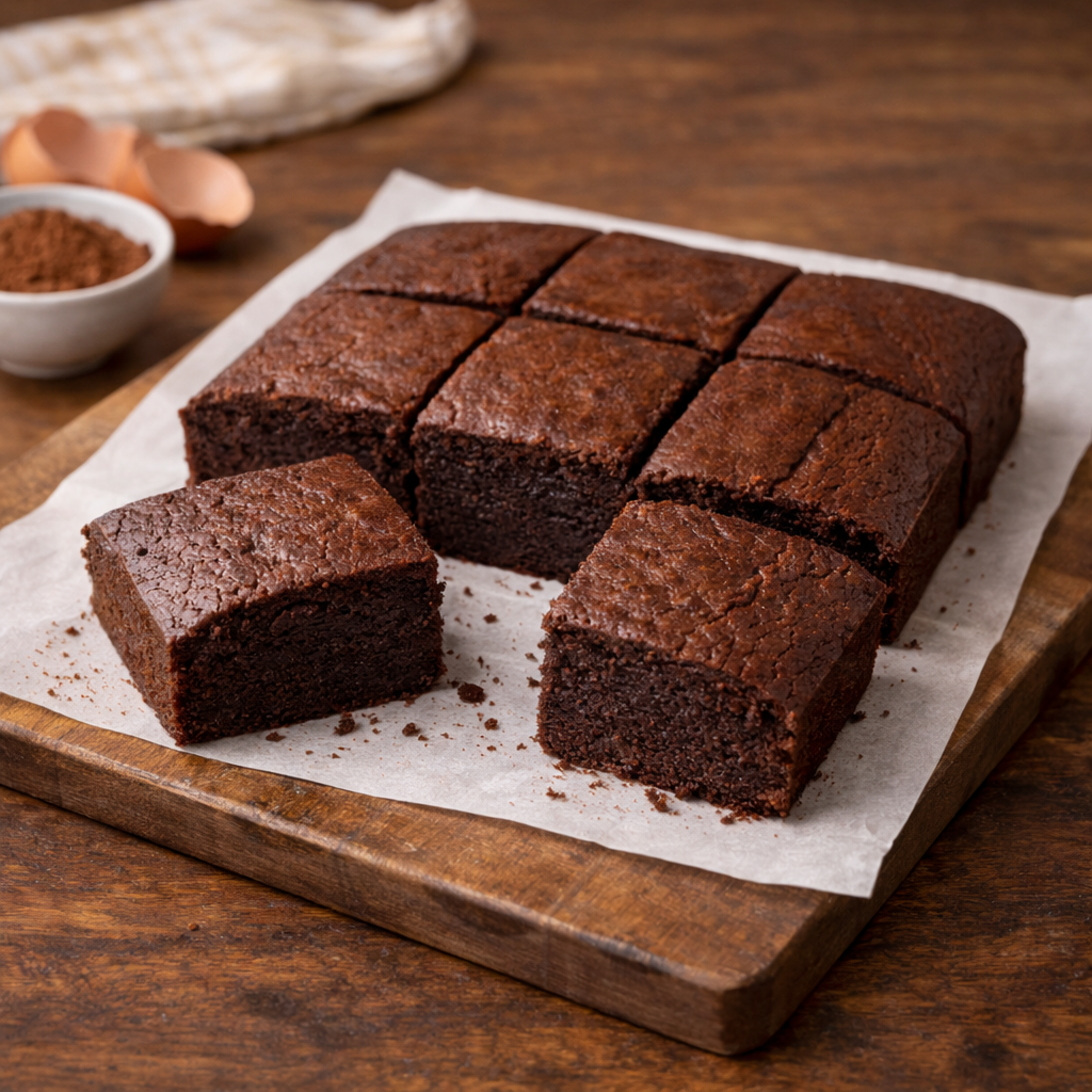 When fully cooled, lift the cake out and slice gently. The texture will be soft, smooth, and slightly fudgy. It doesn’t crumble. It melts quietly with each bite.