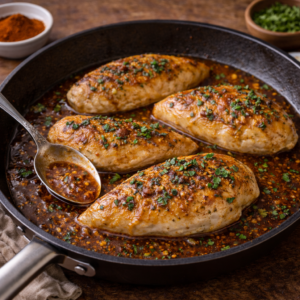 Paprika Butter Chicken Breast Butter and paprika create a soft, warm flavor that feels grounding. This is a quiet recipe. Nothing loud. Nothing sharp. Just steady, comforting food.