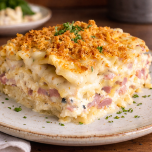 When I feel good, I still want comfort — just not heaviness.
This dish feels familiar without being boring. It’s rich but gentle. It fills you without pulling you down afterward.
I didn’t want something sharp or intense. I wanted something soft, layered, and steady — food that matched the ease of the day instead of overpowering it.
This baked pasta always feels like a quiet celebration to me.