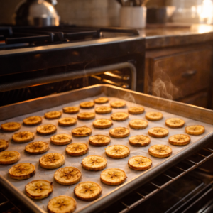 The kitchen will start to smell sweet and soft, not sharp or sugary. That’s when you know things are going right.