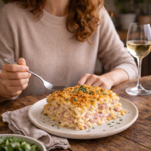 Mood to Meal isn’t only about low days or quiet moments.

It’s also about enjoying food when things are already good — without overdoing it, without turning it into a performance.

This dish belongs here because it supports happiness gently. It lets you enjoy cooking and eating without pressure, without effort, without expectation.

It doesn’t try to improve the moment.
It just stays with it.